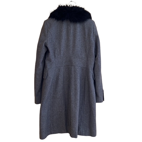 Massimo coat faux fur collar - Picture 3 of 5